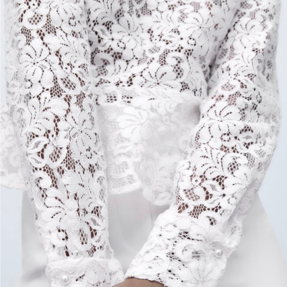 Zara lace top